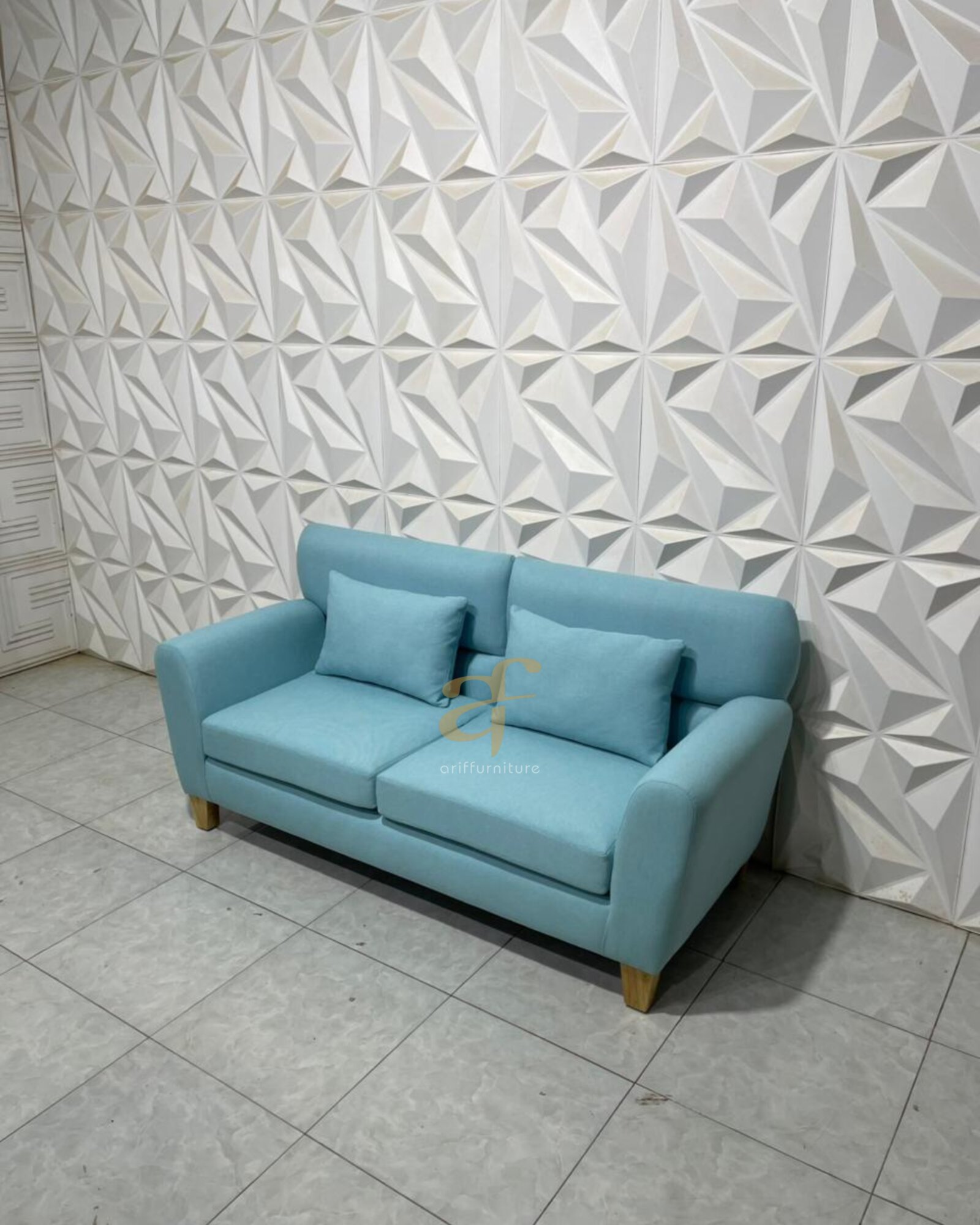 Sofa Tamu Minimalis Modern Terbaru Blue Ocean - Gambar 4