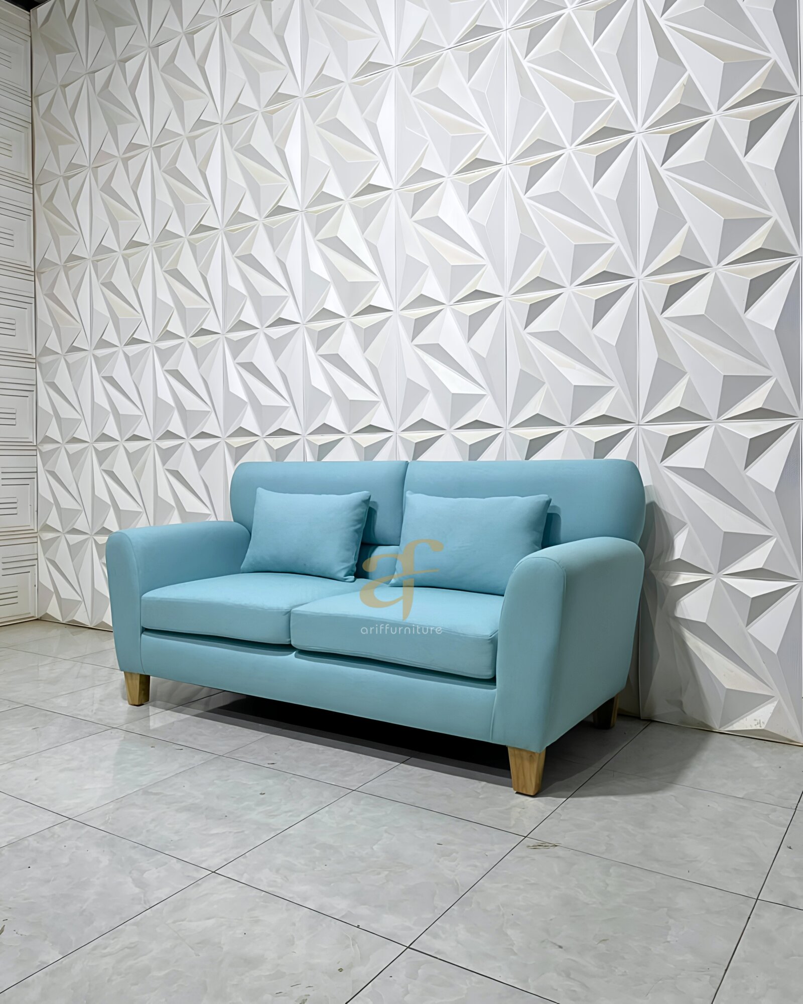 Sofa Tamu Minimalis Modern Terbaru Blue Ocean - Gambar 6
