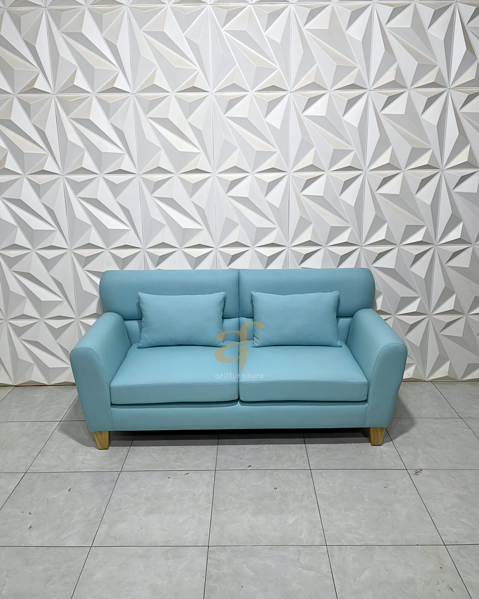 Sofa Tamu Minimalis Modern Terbaru Blue Ocean - Gambar 3
