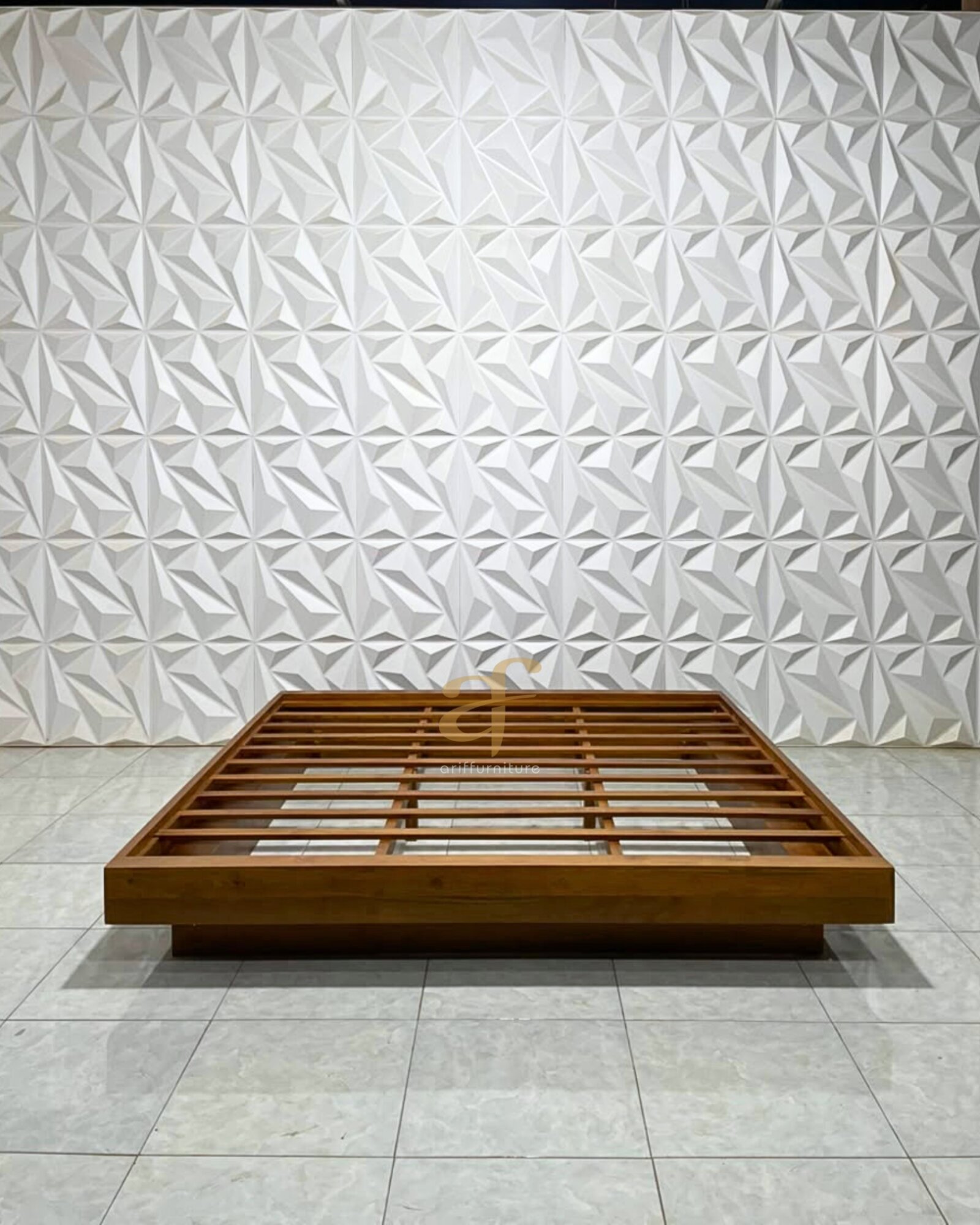 Tempat Tidur Minimalis Jati Lesehan Simple Minimalis - Gambar 2