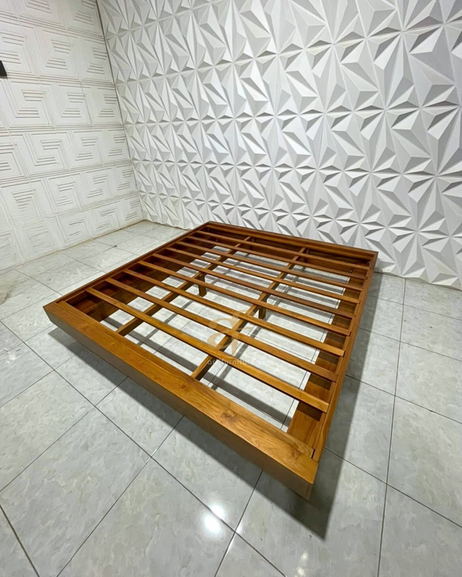 Tempat Tidur Minimalis Jati Lesehan Simple Minimalis - Gambar 5