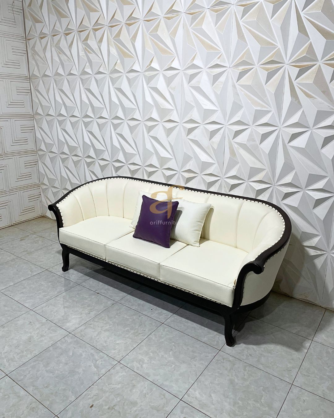 Set Sofa Tamu Classic Vintage Elegant - Gambar 4